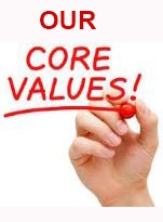 Building Contractor core values statement